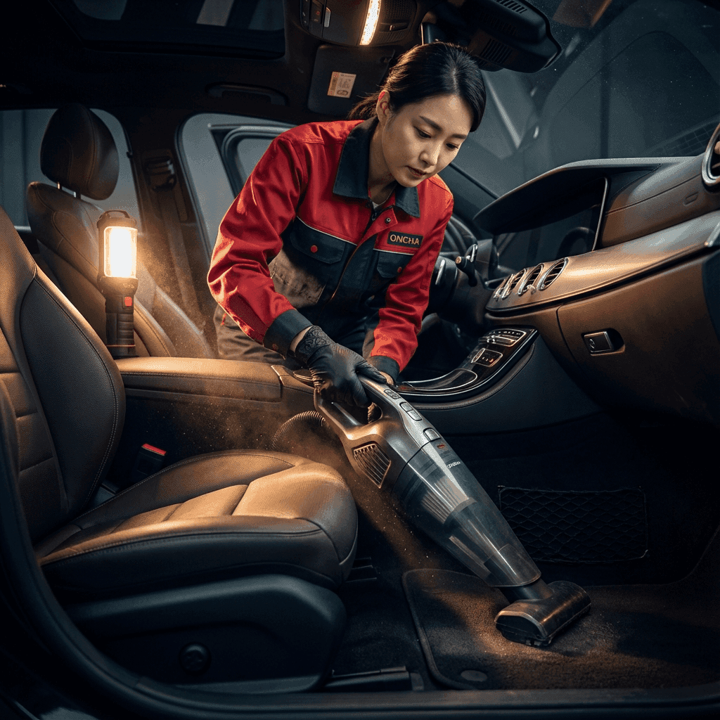 차량 내부 클리닝